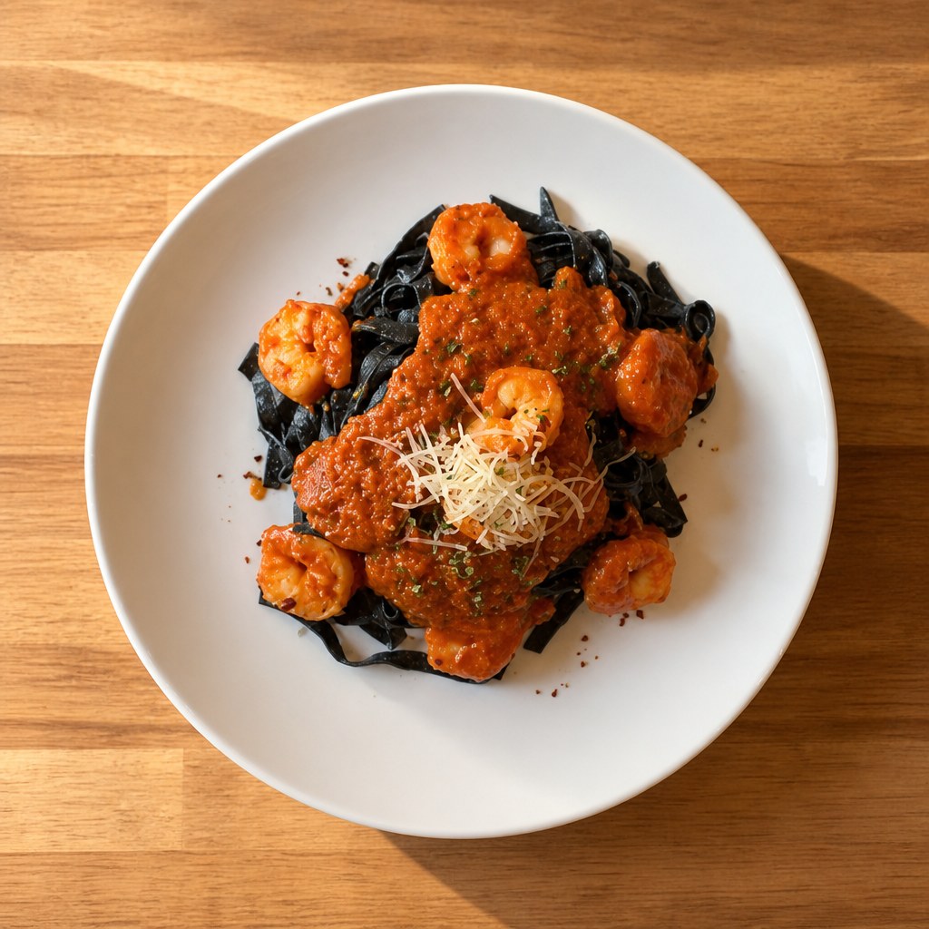 Shrimp and Mussel Fra Diavolo